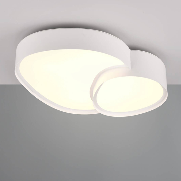 Modernistyczny plafon sufitowy Rise 647510231 LED 21W 2700-6500K biały