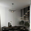 Zawieszana lampa Petti ABR-PETTI-70 Abruzzo falowana druciana czarna