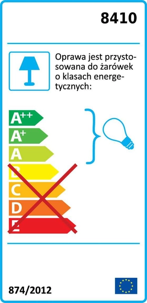 Ścienna LAMPA zewnętrzna ROMA 8410 Rabalux półokrągła OPRAWA metalowa elewacyjna outdoor IP44 satynowy chrom biała