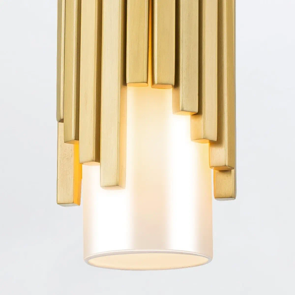 Plafon tuba do kuchni Marvela MARVELE-MP-AB-OPAL mosiądz