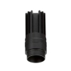 Sufitowa lampa podtynkowa DUE LE-52008 czarna LED 8W 3000K ze ściemniaczem