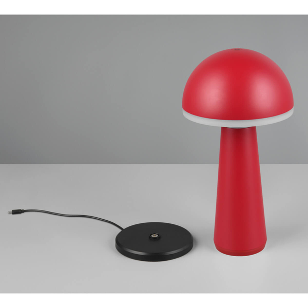 Stojąca lampka grzybek Fungo R57716110 IP54 LED 2W 3000-5000K czerwony