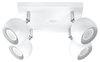 Plafon LAMPA sufitowa SL.0440 kwadratowa OPRAWA regulowane kule balls białe