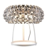 Stołowa lampa salonowa Acrylio z kryształkami przezroczysta