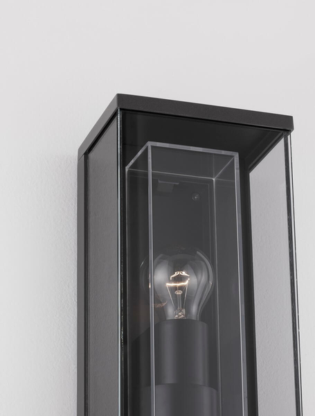 Lampa ścienna zewnętrzna CHETUMAL LE708 Luces Exclusivas IP65 grafitowa