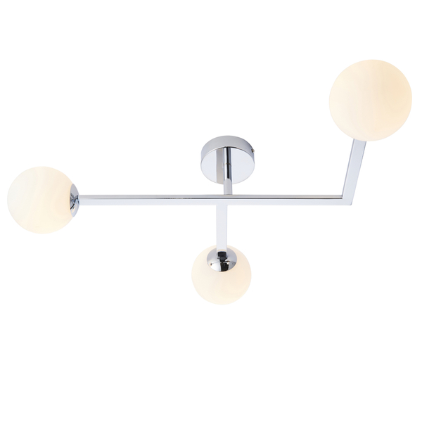 Sufitowa lampa do łazienki L&-193904 Light& molekuły IP44 chrom