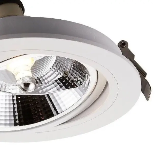 Wpuszczana Lampa sufitowa Chuck ARGU10-054-N regulowane oczko białe