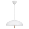 Lampa wisząca nad stół Versale 2220053001 DFTP kopuła biała