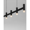 Industrialna lampa wisząca CORVETA LE45425 LED 21W 2700K tuby czarne
