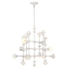 Wisząca lampa nad stół Cadence QN-CADENCE18-WHT do jadalni biały