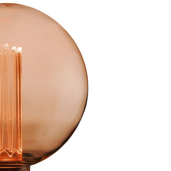 Kula żarówka klimatyczna DecoVintage 317735 Polux G125 LED E27 bańka 4W 200lm 230V biała ciepła