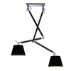 Regulowana lampa wisząca Zyta AZ1846+2xAZ2600 Azzardo czarna 