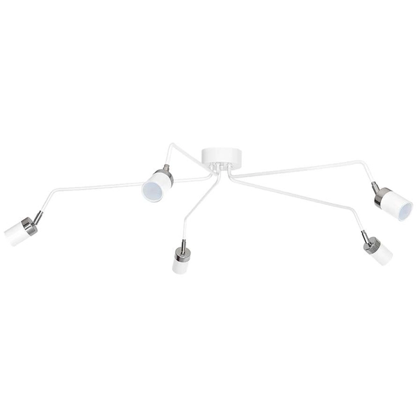 LAMPA sufitowa JOKER MLP1341 Milagro metalowa OPRAWA reflektorki na wysięgnikach SPOT tuby pająk czarny