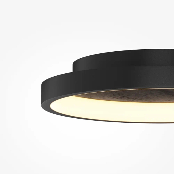 Sufitowa lampa do salonu Orign MOD311CL-L40B3K LED 40W 3000K okrągła czarna