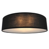 Lampa sufitowa CLARA CL12029-D30-BK okrągła klasyczna abażurowa czarna