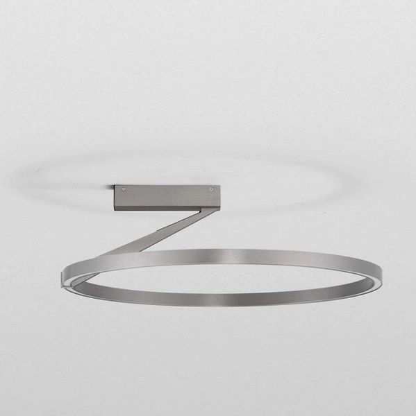 Okrągły plafon do sypialni ZUDANEZ LE44769 LED 44W 2700-4000K szary