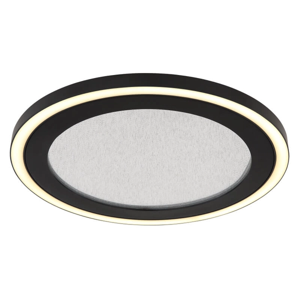 Okrągły plafon sufitowy Davies 48902 LED 24W 4000K czarny