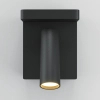 Lampa ścienna z ładowarką Aron C179WL-L7B2.7K-DE LED 7W 2700K tuba czarna