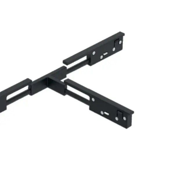 Łącznik do szyn magnetycznych DELTA TRACK AZ6997 czarny metalowy typu T