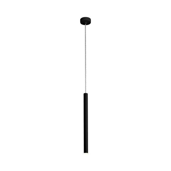 Minimalistyczna lampa wisząca Loya LED 5W tuba czarna