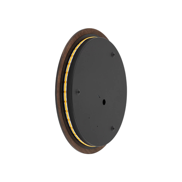 Lampa ścienna Ring 11291 Nowodvorski LED 13W 3000K do salonu drewniana