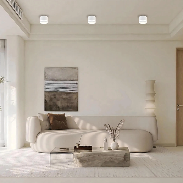 Natynkowy downlight Kendal LP-6331/1SM R1 WH Light Prestige tubka biała