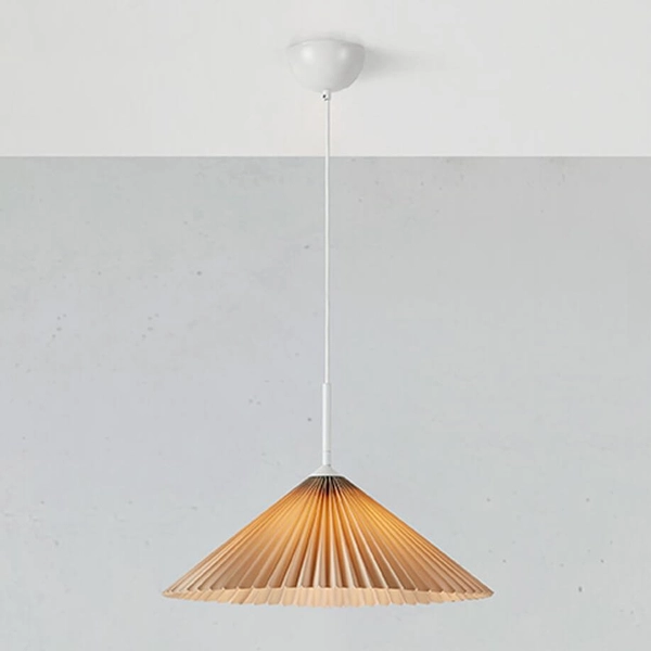 Lampa wisząca nad stół Plisado 108710 Markslojd materiał beżowy