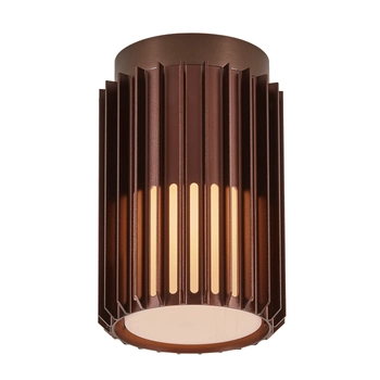 Lampa sufitowa tuba ALUDRA 2118006261 IP54 na zewnątrz brązowy OUTLET