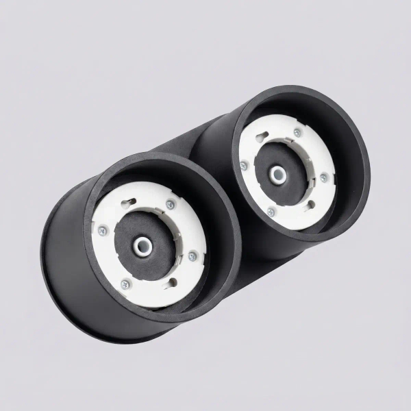 Lampa sufitowa downlight MODO czarna SL.2439 2xGx53 metalowa tuba