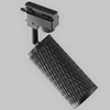 Lampa szynowa Focus TR011-1-GU10-B 1-fazowa regulowana czarna