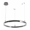Lampa wisząca pierścień ARKADIA tytanowa ST-6376-80 1xLED 40W 3000K glamour