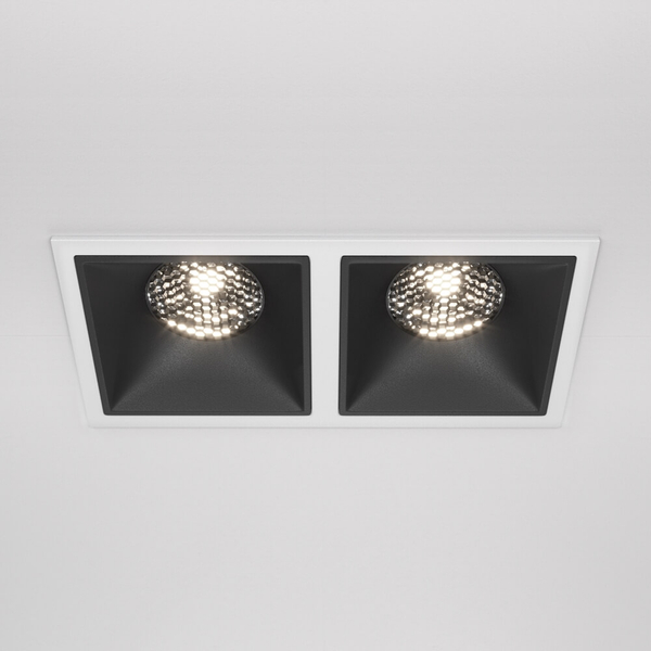 Lampa podtynkowa LED 30W 4000K biały czarny Alfa OUTLET