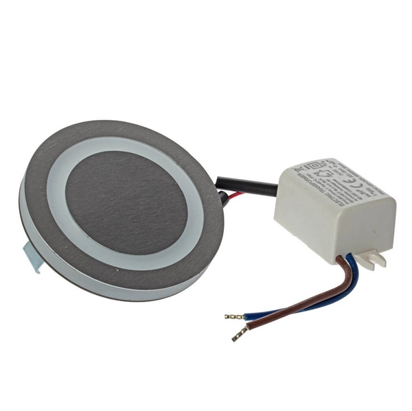 Lampa przyschodowa naścienna Oti EKS4338 LED 0,6W 3000K srebrny biały