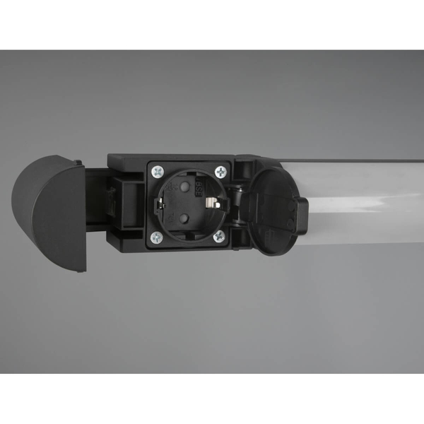 Ścienny kinkiet do łazienki PIERA 284074232 LED 8W 3000K IP44 czarny biały