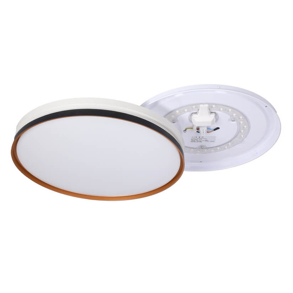 Lampa sufitowa Montana 14-11329 LED 24W 4000K czarna złota biała