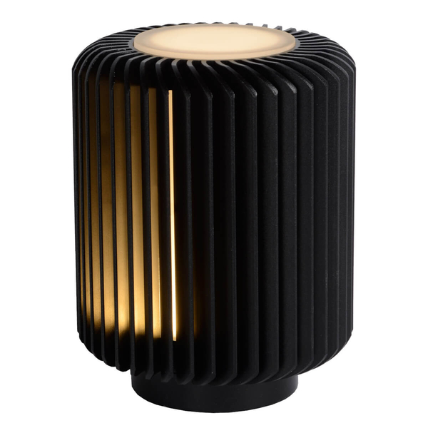 Lampka stołowa TURBIN 26500/05/30 Lucide LED 5W 3000K do sypialni czarna