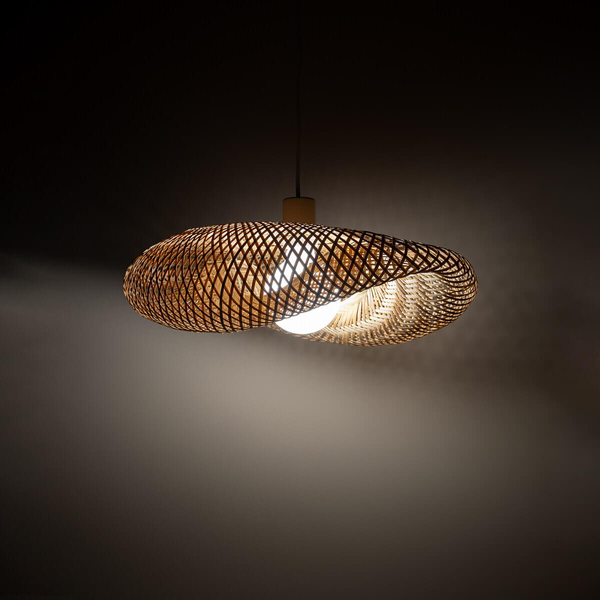 Pojedyncza lampa zwisająca Havana 11395 Nowodvorski japandi naturalna