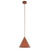 Wisząca lampa stożkowa CONO 10076 nad stół ceglany