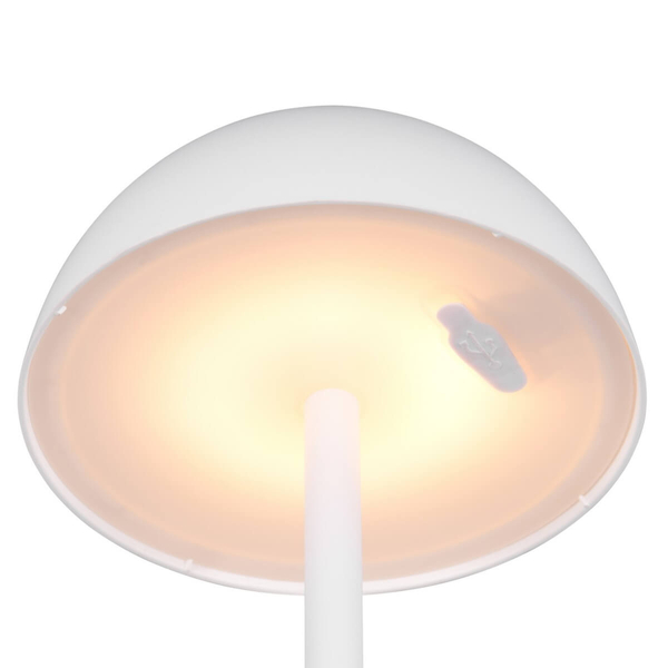 Stołowa lampka ze ściemniaczem Ricardo R54106131 IP54 LED 2W 3000K biały