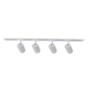 System szynowy Tokio LP-787 SET 1F WH regulowany reflektorki 1-fazowy białe