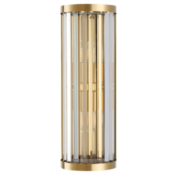 Lampa ścienna glamour EXELLENT ST-88022W przezroczysta złota
