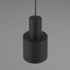 Wisząca lampa Agudo 319400132 Trio walec tubka do kuchni czarna