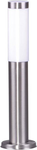 Lampa ogrodowa tuba Anica K-LP231-450 wąska metalowa chrom 