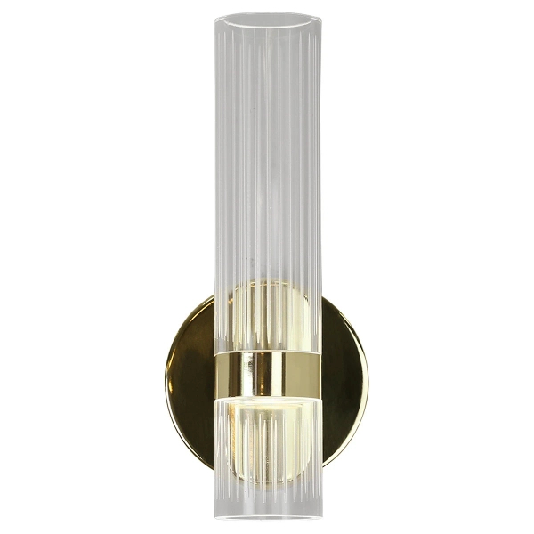 Podłużna lampa ścienna Ambiente LP-1510/1W GD LED 18W 3000-6000K tuba złota