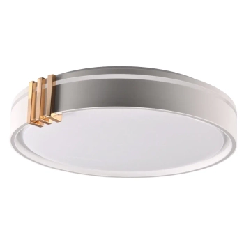 Sufitowa lampa z pilotem ARLETTA 328847 LED 4W 3000-6000K IP44 szary