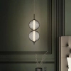 Ażurowa lampa wisząca Puma 32-35356 LED 10W 3000K kulista podwójna czarna