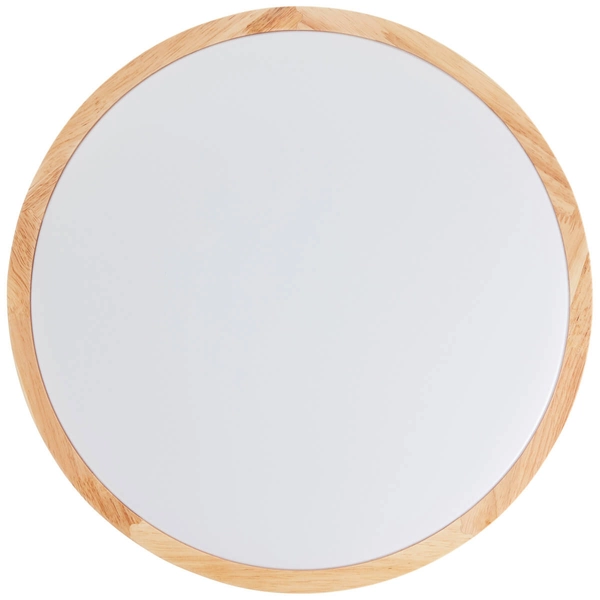 Skandynawska lampa sufitowa Laskos G99525/75 LED 22W 3000K biała drewniana