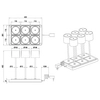 Lampki nocne Fernandez R54096632 LED 6W 2700-600K stacja ładowania czarny