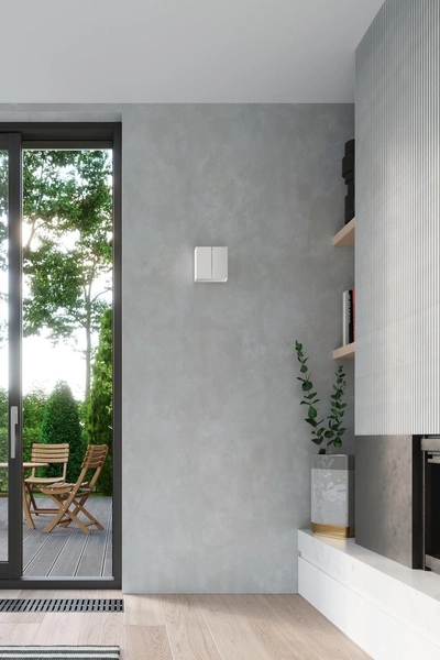 Kinkiet LAMPA ścienna SL.0375 kwadratowa OPRAWA kostka cube biała