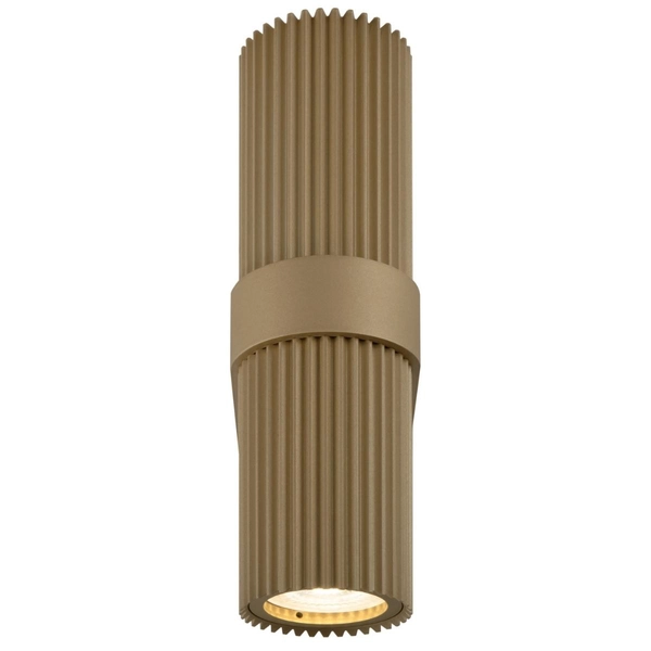 Ścienna lampa tuba Dynamics MOD326WL-02MG Maytoni plisowana złota